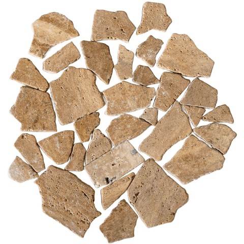 Walnut Travertine Palladiana - Prices and photos