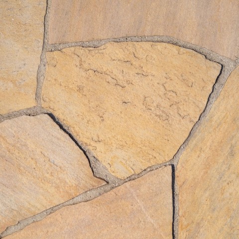 Brazilian Quartzite Yellow Opus Incertum - Price and Photos