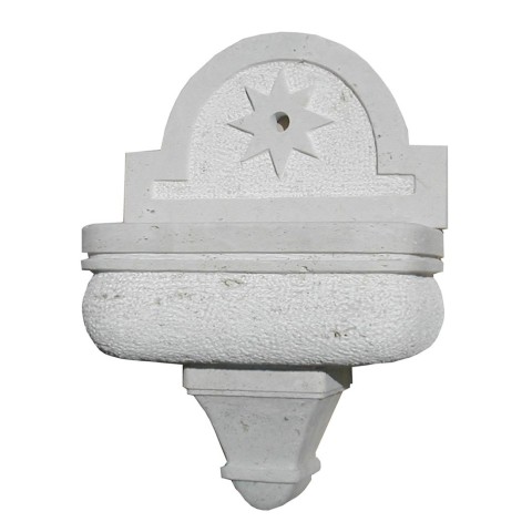 Fiuggi model fountain in Travertine or Peperino