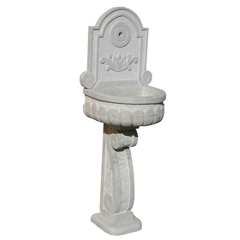 Rome model fountain in Travertine or Peperino Rome model fountain in Travertine or Peperino