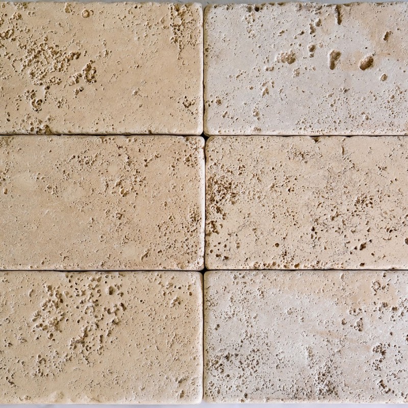 Antiqued Travertine Bricks Antiqued Travertine Bricks