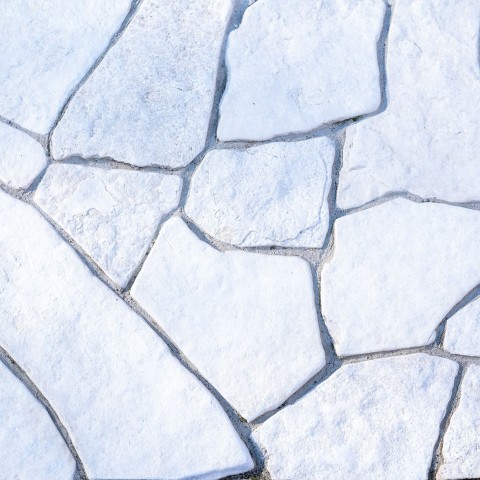 Antiqued Irregular Slabs of Trani Stone, Sawn Surface, Thickness 1-2.5 cm
