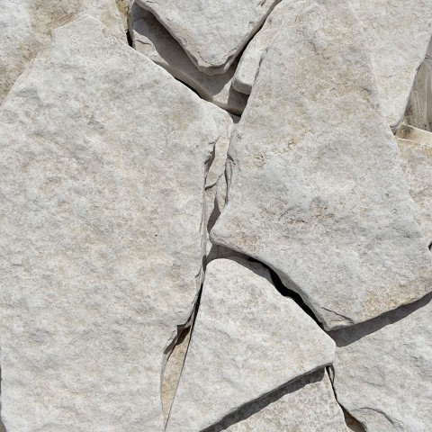 Antiqued Irregular Slabs of Trani Stone, Giant Pieces, Thickness 4-6 cm