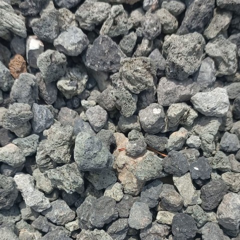 Black lapillus 0.8/2 cm | Drainage, mulching, garden use