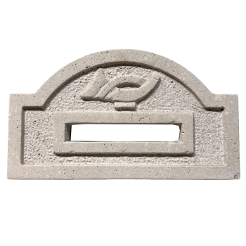Front panel for small mailbox, durable design