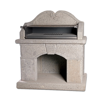 Handcrafted stone and brick garden barbecues - Prices and photos